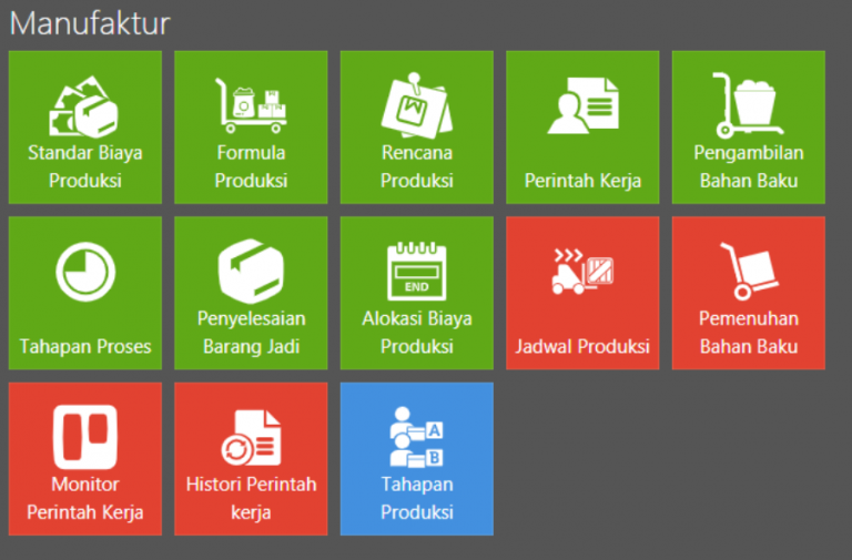 Add On Manufaktur di Accurate Online
